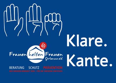 Klare Kante Pr&auml;vention Logo  (Bild gute Qualit&auml;t)